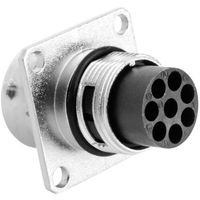 Amphenol RT0012-8PNH Ronde connector Stekker, recht Totaal aantal polen: 8 Serie (ronde connectoren): RT360™ 1 stuk(s) - thumbnail