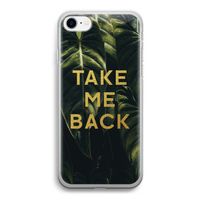 Take me back: iPhone SE 2020 Transparant Hoesje