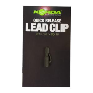 Korda Quick Release Lead Clips Weed / Silt
