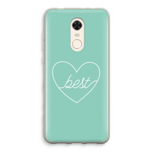 Best heart pastel: Xiaomi Redmi 5 Transparant Hoesje