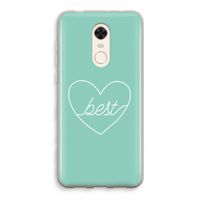 Best heart pastel: Xiaomi Redmi 5 Transparant Hoesje