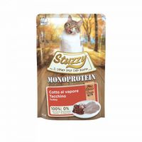 Stuzzy Cat Grain Free Monoprotein kalkoen nat kattenvoer 85 gram 4 dozen (80 x 85 g)