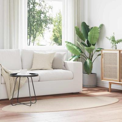 Tapijt HUARTE Beige 120 x 170 cm Polyester