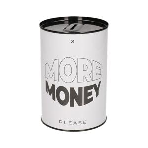 Spaarpot blik more money please - 10 x 15 cm   -