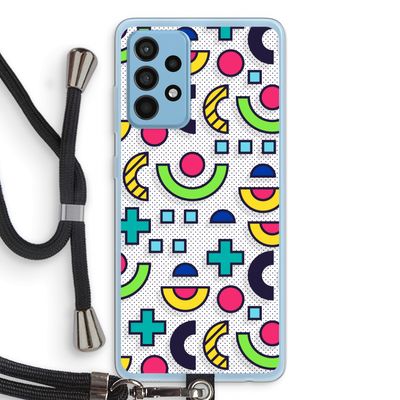 8-bit N°6: Samsung Galaxy A52 Transparant Hoesje met koord