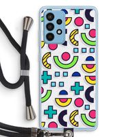 8-bit N°6: Samsung Galaxy A52 Transparant Hoesje met koord