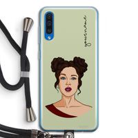 Pop-Art Creator: Samsung Galaxy A50 Transparant Hoesje met koord