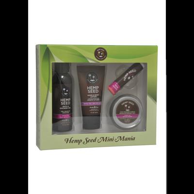 Earthly body Hemp Seed Mini Mania Travel Set