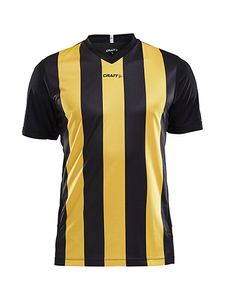 Craft 1905584 Progress Stripe Jersey JR - Black/Yellow - 134/140