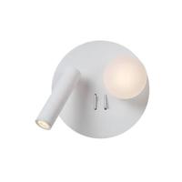 Lucide MATIZ Bedlamp 1xGeïntegreerde LED - Wit - thumbnail