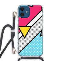 Pop Art #3: iPhone 12 Transparant Hoesje met koord