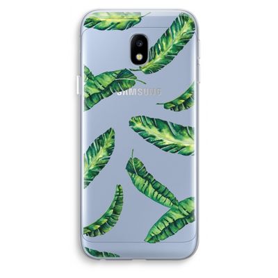 Lange bladeren: Samsung Galaxy J3 (2017) Transparant Hoesje