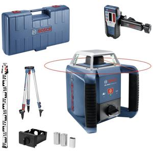 Bosch Professional GRL 400 H Set Rotatielaser Incl. statief, Incl. laserontvanger Reikwijdte (max.): 400 m