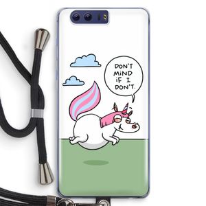 Unicorn: Honor 9 Transparant Hoesje met koord