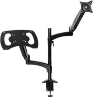 Trust Mara monitorarm, dubbele arm met 1 laptoparm, zwart Trust Mara monitorarm, dubbele arm met 1 laptoparm, zwart