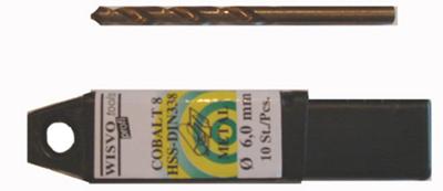 Wisvo Grs boor 10.0mm hss cobalt