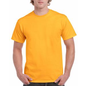 T-shirts goudgeel voor heren - zware 200gr kwaliteit - Basic shirts - Katoen - Korte mouwen