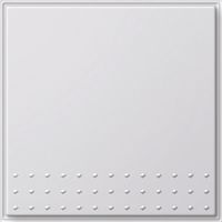 Gira TX44 1-voudig kunststof inbouw drukvlakschakelaar wissel schakelaar, wit (RAL9010) - thumbnail