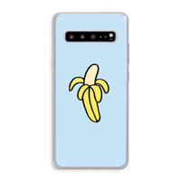 Banana: Samsung Galaxy S10 5G Transparant Hoesje - thumbnail