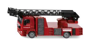 SIKU Super - MAN brandweer ladderwagen modelvoertuig Schaal 1:50