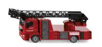 SIKU Super - MAN brandweer ladderwagen modelvoertuig Schaal 1:50 - thumbnail