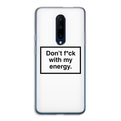 My energy: OnePlus 7 Pro Transparant Hoesje