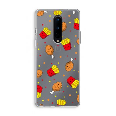 Chicken 'n Fries: OnePlus 8 Transparant Hoesje