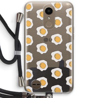 Bacon to my eggs #1: LG K10 (2017) Transparant Hoesje met koord