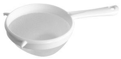 Fackelmann food&more zeef pp diam. 150x280mm wit