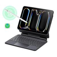 iPad Pro 11'' (2024) Rebound magnetische Tastaturhülle 360 Pencil Bundle - DE Layout-Anthrazit