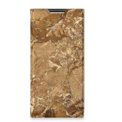 Samsung Galaxy S22 Ultra | Standcase | Marmer Creme