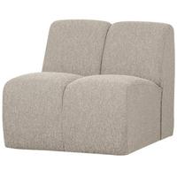 WOOOD 1-zits bank Mojo - Bouclé - Beige Melange - 74x80x97 cm