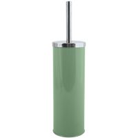 MSV Toiletborstel in houder/wc-borstel - metaal - groen - 38 cm - Toiletborstels - thumbnail