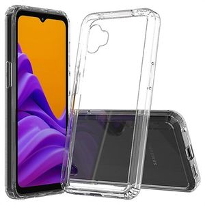 Schokbestendig Samsung Galaxy Xcover6 Pro Hybrid Hoesje - Doorzichtig