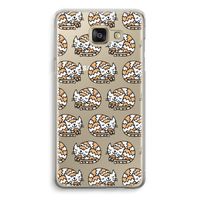 Slapende poes: Samsung Galaxy A5 (2016) Transparant Hoesje