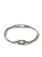 John Hardy "bracelet Manah 1,8 mm à double range" - Argent