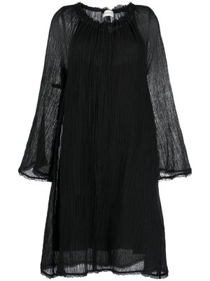 By Malene Birger robe Emoras à coupe évasée - Noir