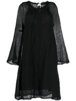 By Malene Birger robe Emoras à coupe évasée - Noir