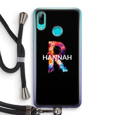 Abstract Spectrum: Huawei P Smart (2019) Transparant Hoesje met koord