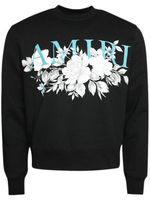 AMIRI sweat en coton à logo imprimé - Noir - thumbnail