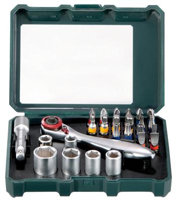 Metabo Bits ratchet set 26 pcs.