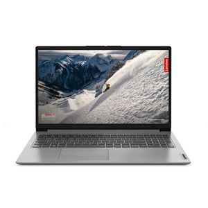 Lenovo IdeaPad 1 7520U Notebook 39,6 cm (15.6") Full HD AMD Ryzen™ 5 8 GB LPDDR5-SDRAM 256 GB SSD Wi-Fi 6 (802.11ax) Windows 11 Home Grijs