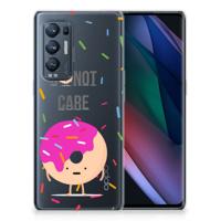 OPPO Find X3 Neo | Siliconen Case | Donut Roze