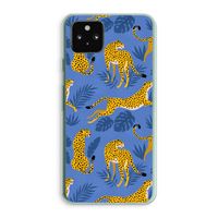 Luipaard: Google Pixel 5a 5G Transparant Hoesje Luipaard: Google Pixel 5a 5G Transparant Hoesje