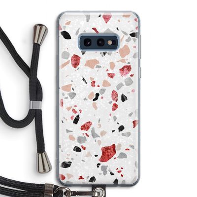 Terrazzo N°12: Samsung Galaxy S10e Transparant Hoesje met koord