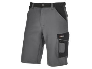 PARKSIDE PERFORMANCE Heren werkbermuda stretch (54, Grijs/zwart)