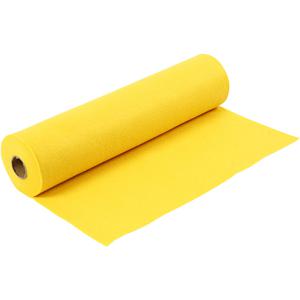 Creotime hobbyvilt Felt 500 x 45 cm geel