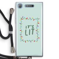 It's Lit: Sony Xperia XZ1 Transparant Hoesje met koord