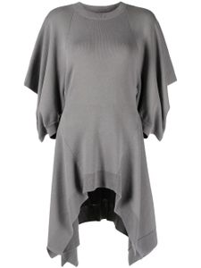 Enföld blouse à ourlet asymétrique - Gris