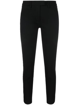 DONDUP pantalon skinny à taille mi-haute - Noir